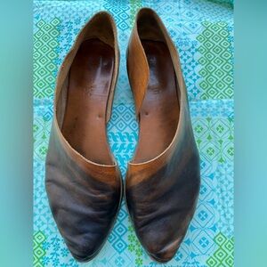 Classic Brown Leather Women's Loafers